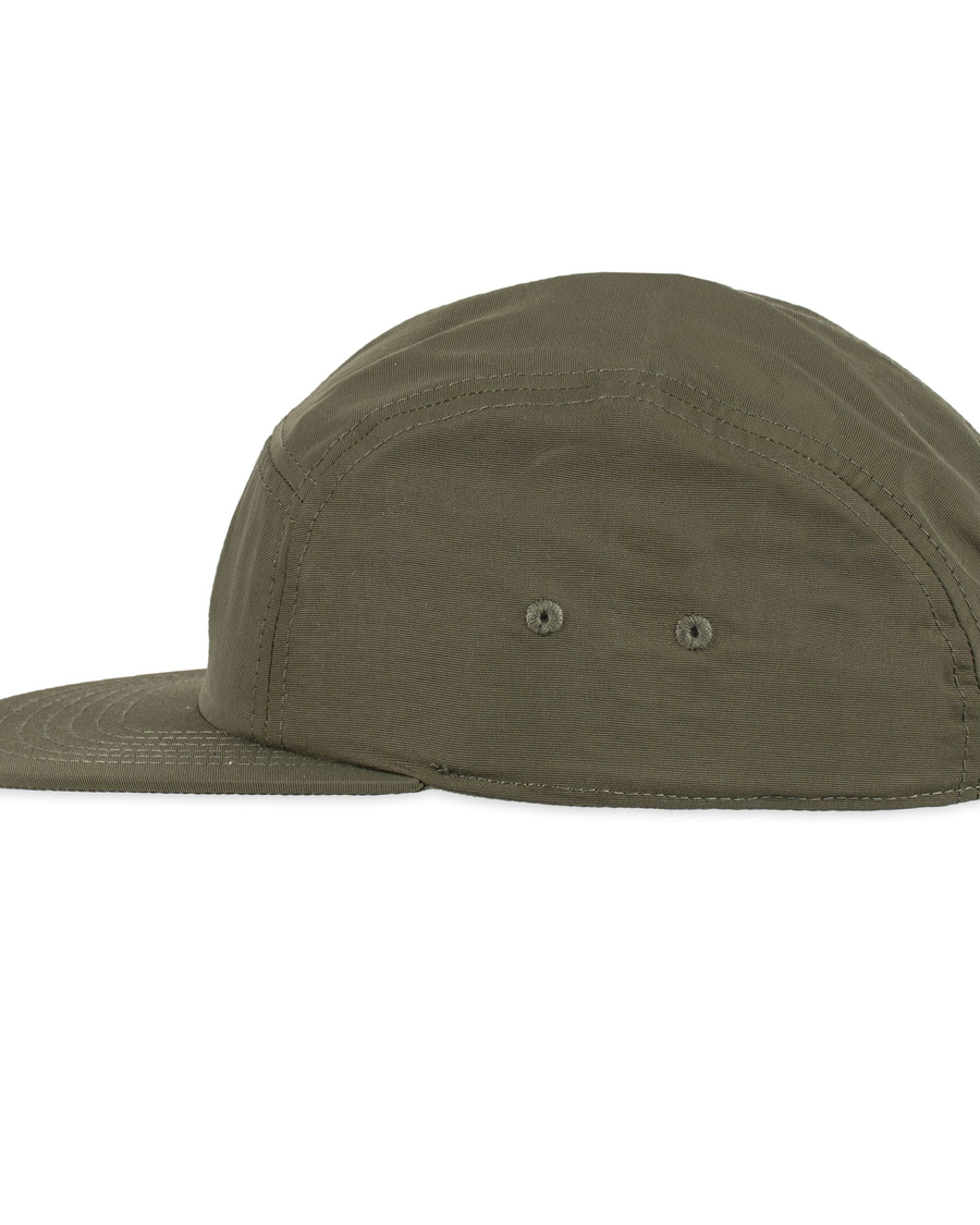 (image for) Excellent Performance Nylon Camp Hat with Embroidered Logo and Flat Brim